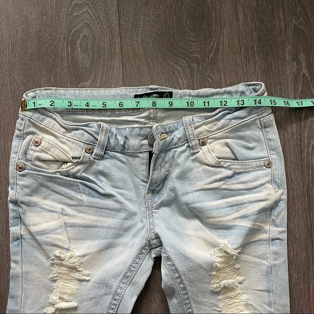 Light Blue Ripped Jeans - Picture 4 of 6